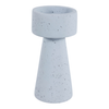 8” Taper and Pillar Candle Holder – Blue  | Bougeoir de 8 po pour bougies fines et chandelles piliers - bleu