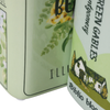 8.25” Set of 2 Ceramic Spring Book Vase – Green  | Ensemble de 2 vases Spring de 8,25 po en céramique en forme de livre - vert