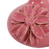 4.75” Ceramic Dahlia Short Bud Vase – Pink  | Vase à fleurs courtes Dahlia de 4,75 po en céramique - rose