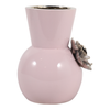 9” Ceramic Blush Flower Vase – Pink  | Vase à fleurs Blush de 9 po en céramique - rose