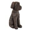 9.5” Sitting Dog Decoration – Bronze | Chien assis décoratif de 9,5 po - bronze