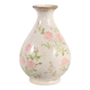 8.25” Ceramic Curved Cottage Vase – Multi-Colour  | Vase courbé Cottage de 8,25 po en céramique - multicolore