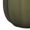 8” Faceted Glass Hurricane Vase – Emerald | Vase photophore de 8 po en verre à facettes - émeraude
