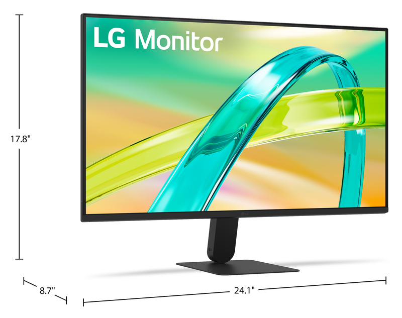 LG 27” Full HD 144Hz 1ms AMD FreeSync IPS Monitor (27U411B-B.ACC) - 2026