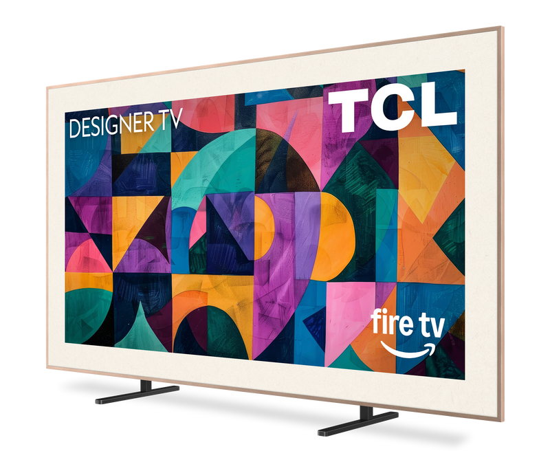 TCL 85\" A400 Pro Series QLED 4K UHD HDR Smart Frame Fire TV (85A400PRO) - 2026 Model 