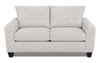 Made in Canada Customizable Sofa Lab Arc 86\" Fabric Condo Sofa  –  Plush Oyster