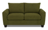 Made in Canada Customizable Sofa Lab Arc 86\" Fabric Condo Sofa  – Chenille Moss
