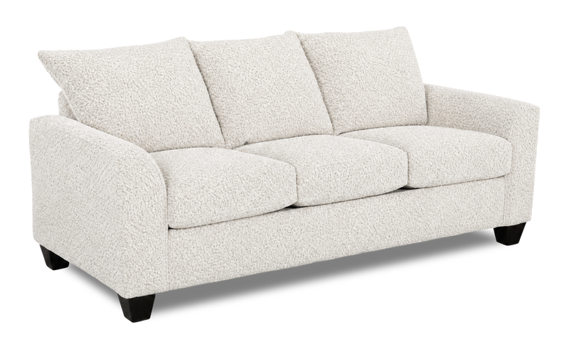 Made in Canada Customizable Sofa Lab Arc 38\" Fabric Sofa Bed - Teddy Riverrock