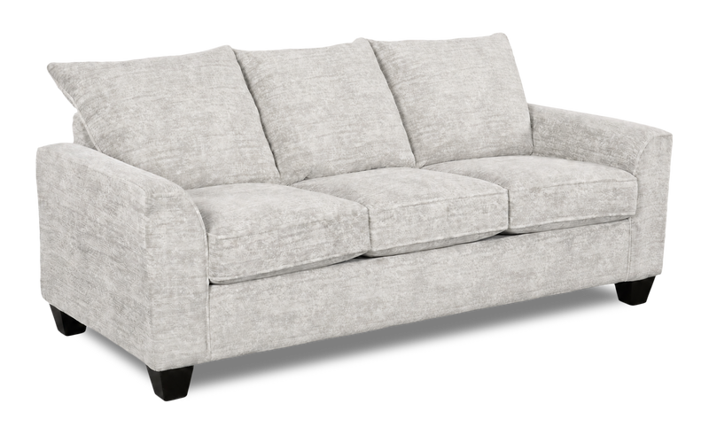 Made in Canada Customizable Sofa Lab Arc 86\" Fabric Sofa Bed - Plush Oyster