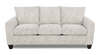 Made in Canada Customizable Sofa Lab Arc 86" Fabric Sofa Bed - Plush Oyster | Sofa-lits personnalisable Arc de Sofa Lab de 86 po fabriqué au Canada en tissu - Plush Oyster