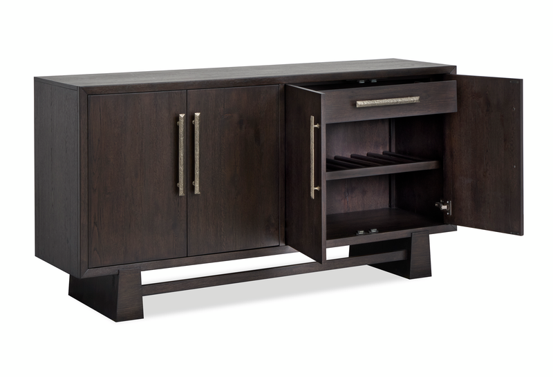 Arden Dining Sever with Storage, 66\"W - Espresso Brown
