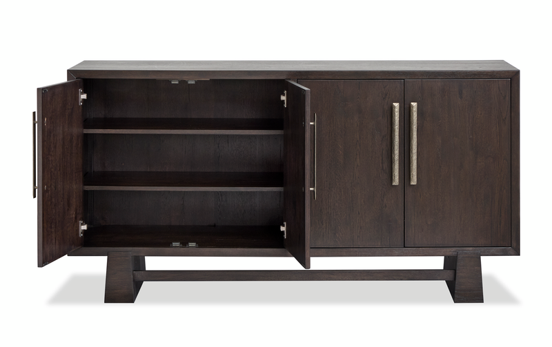 Arden Dining Sever with Storage, 66\"W - Espresso Brown
