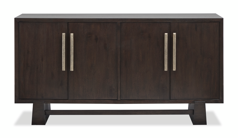 Arden Dining Sever with Storage, 66\"W - Espresso Brown