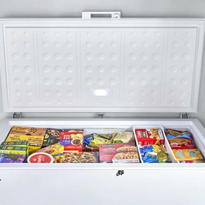 Amana 16 Cu. Ft. Up-Front Temperature Control System Chest Freezer – White - AZCC2316TW