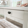 Bexley 47.17" Writing Desk with 2 Drawers – Soft White | Bureau Bexley de 47,17 po à 2 tiroirs - blanc doux