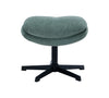 Bliss 29.1” Chenille Fabric Stress Free Reclining Occasional Chair with Footrest - Green | Fauteuil d’appoint inclinable antistress Bliss de 29,1 po en tissu de chenille avec repose-pieds - vert