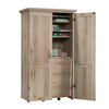 Boon 21.81" Storage Accent Cabinet with Fold Out Work Surface – Pacific Maple | Armoire décorative de rangement Boon de 21,81 po avec surface de travail pliable - érable Pacifique