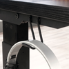 Caelen 47.24" Adjustable Height Office Desk – Black | Bureau Caelen de 47,24 po à hauteur réglable - noir