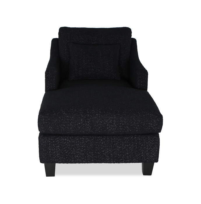 Made in Canada Sofa Lab Customizable 36\" Fabric Accent Chaise with Wood Legs – Teddy Raven 