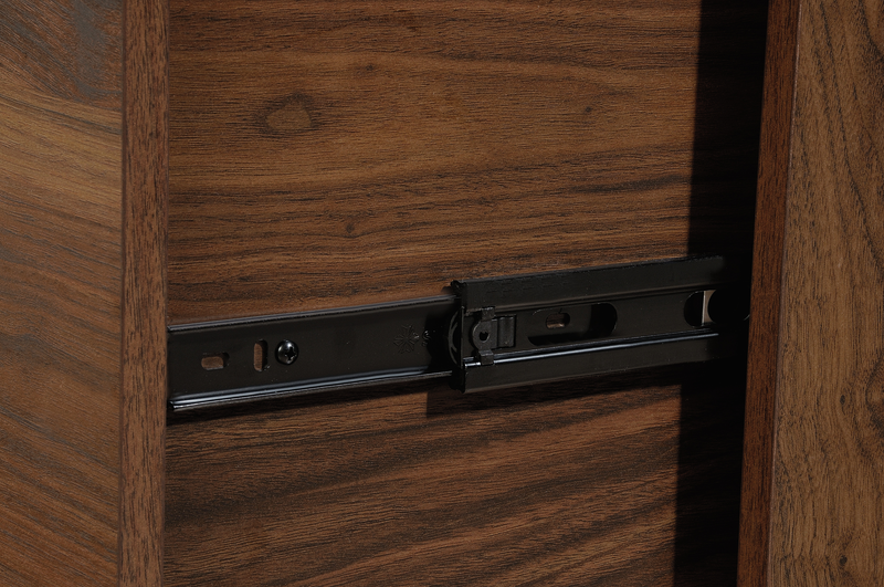Clifford Place 59.06“ Executive  Desk with 6 Drawers – Grand Walnut