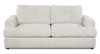 Made in Canada Customizable Sofa Lab Curve 86" Fabric Condo Sofa  – Teddy Riverrock | Sofa personnalisable Curve de Sofa Lab de 86 po de format condo fabriqué au Canada en tissu - Teddy Riverrock