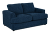 Made in Canada Customizable Sofa Lab Curve 65" Fabric Loveseat - Chenille Pacific | Causeuse personnalisable Curve de Sofa Lab de 65 po fabriqué au Canada en tissu - Chenille Pacific