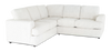 Made in Canada Customizable Sofa Lab Curve 2-Piece Fabric Sectional - Teddy Snow