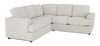 Made in Canada Customizable Sofa Lab Curve 2-Piece Fabric Sectional - Teddy Riverrock | Sofa sectionnel 2 pièces personnalisable Curve de Sofa Lab fabriqué au Canada en tissu - Teddy Riverrock