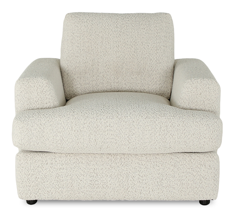 Made in Canada Customizable Sofa Lab Curve 40\" Fabric Chair – Teddy Riverrock