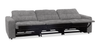Scott Living Elevate Modular 115" Chenille Fabric Power Reclining Sofa - Grey | Sofa modulaire à inclinaison électrique Elevate de Scott Living de 115 po en tissu de chenille - gris