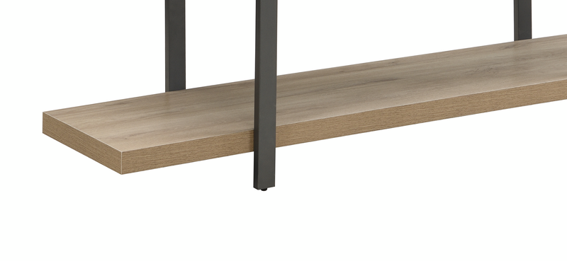 Felicity 60” TV Stand with Cable Management for TVs up to 65”– Natural & Faux Stone