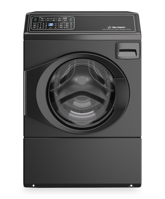 Huebsch 3.5 Cu. Ft. Front Load Washer with Pet Plus™ - Matte Black - FF7111BN