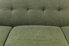 Kort & Co. Freeman 2-Piece Linen-Look Fabric Sectional with Wood Legs – Avocado Green | Sofa sectionnel Freeman de Kort & Co. 2 pièces po en tissu d’apparence lin avec pattes en bois - vert avocat