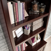 Goodwin 29.06” Modern 2-Shelf Bookcase with Drawers – Select Cherry | Bibliothèque moderne Goodwin de 29,06 po à 2 tablettes avec tiroirs - cerisier raffiné