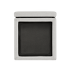 Halifax 14.75” Fabric Storage Ottoman – Light Grey | Pouf de rangement Halifax de 14,75 po en tissu - gris clair