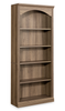 Halston 29.29” 5-Shelf Bookcase with Adjustable Shelves – Salt Oak | Bibliothèque Halston de 29,29 po à 5 tablettes avec tablettes réglables - chêne salé