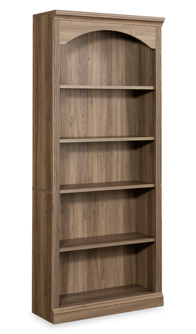 Halston 29.29” 5-Shelf Bookcase with Adjustable Shelves – Salt Oak | Bibliothèque Halston de 29,29 po à 5 tablettes avec tablettes réglables - chêne salé
