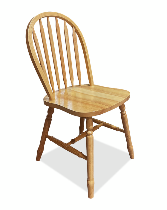 Hana 3pc Drop-Leaf Dining Set with Table & 2 Chairs, Pedestal Base, 40\"W - Natural