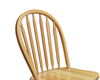 Hana Dining Chair, Wood, Slat-Back - Natural | Chaise de salle à manger Hana en bois avec dossier à lattes - naturelle