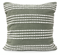 Harris Fabric Accent Pillow -Olive 