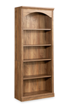 Halston 29.29” 5-Shelf Bookcase with Adjustable Shelves – Grand Walnut 