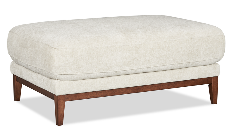 Horizon 44.09\" Fabric Ottoman - Stone