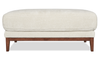 Horizon 44.09" Fabric Ottoman - Stone | Pouf Horizon de 44,09 po en tissu - pierre