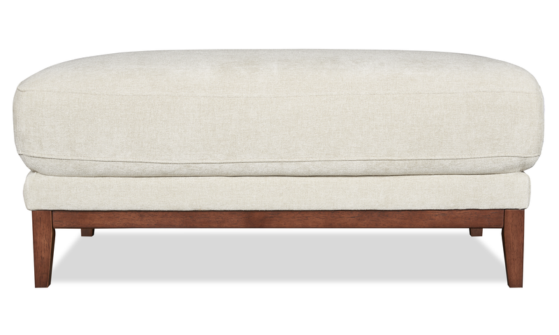 Horizon 44.09\" Fabric Ottoman - Stone