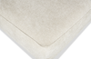 Horizon 44.09" Fabric Ottoman - Stone | Pouf Horizon de 44,09 po en tissu - pierre