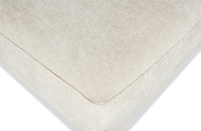 Horizon 44.09\" Fabric Ottoman - Stone