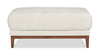 Horizon 44.09" Fabric Ottoman - Stone | Pouf Horizon de 44,09 po en tissu - pierre
