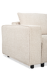 Infinity 2-Piece Modular Chenille Fabric Loveseat – Taupe | Causeuse modulaire Infinity 2 pièces en tissu de chenille - taupe