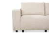 Infinity Modular 4-Piece Chenille Fabric Sofa Sectional – Taupe | Sofa sectionnel modulaire Infinity 4 pièces en tissu de chenille - taupe