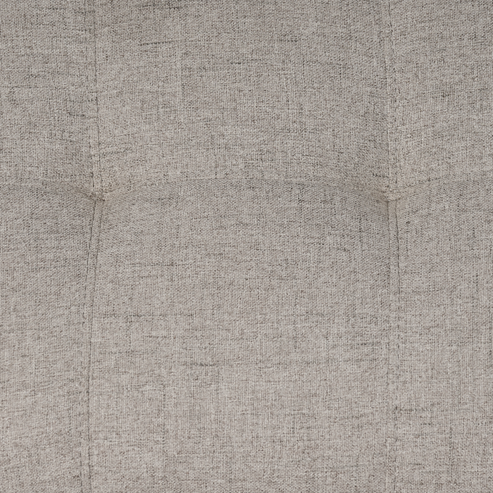Iverly 84” Linen-Look Fabric Sofa with Removable Back Cushions – Sand